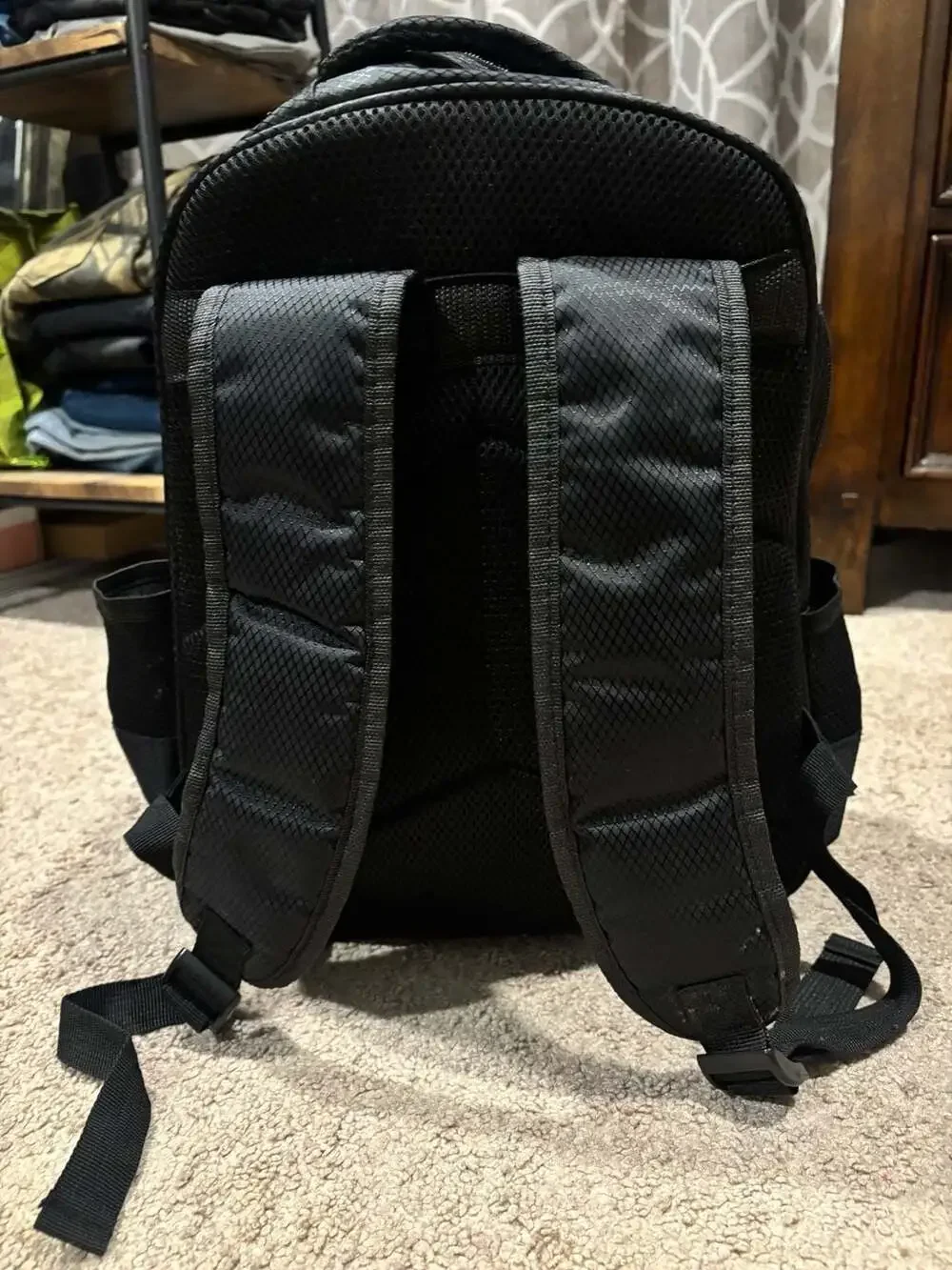 Kids Fortnite Galaxy Skin Character Print Black School Backpack Bookbag